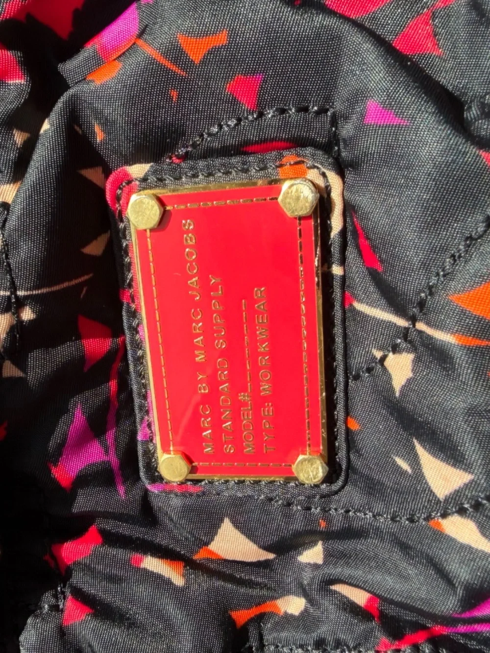 Marc by Marc Jacobs Nylong Backpack in Multi